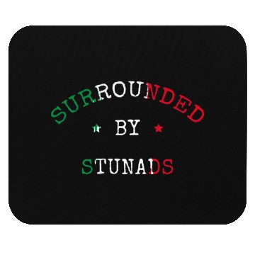Discover Surrounded By Stunads Italian Pride Italy Flag Mouse Pads