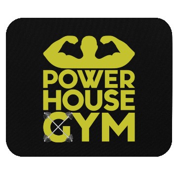 Discover Powerhouse Gym Mouse Pads