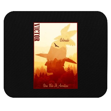 Discover Victor Colorado wild west town Mouse Pads