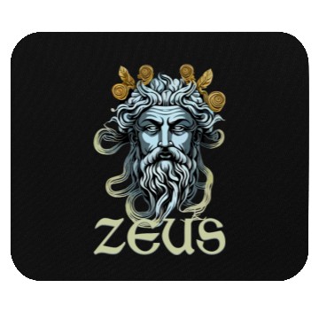 Discover Greek God Zeus Greece Ancient Mythology Mouse Pads