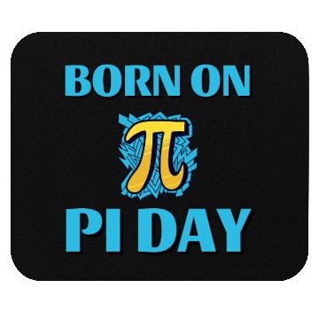 Discover Born on pi day cool math Mouse Pads