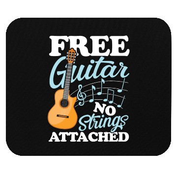 Discover Guitar No Strings Attached Mouse Pads