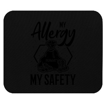 Discover My Allergy My Safety Peanut Allergic Mouse Pads