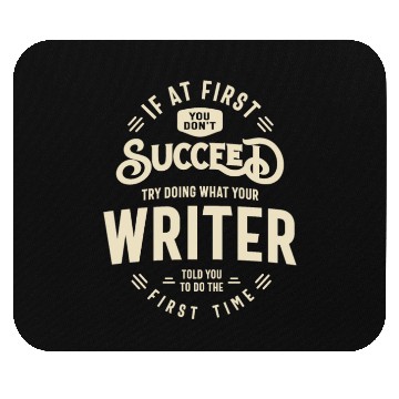 Discover Writer Job Title Profession Mouse Pads