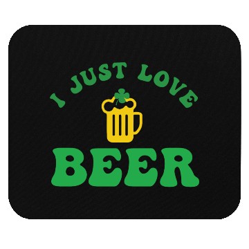 Discover i just love beer Mouse Pads