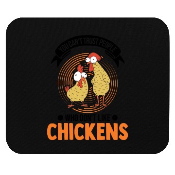 Discover Chickens Chicken Farm Farmer Mouse Pads