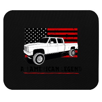 Discover Lifted Square body truck American muscle Mouse Pads 4x4
