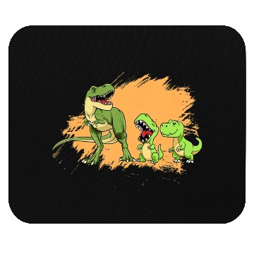 Discover I Love My Dinosaurs Family Reptile Family Dinosaur Mouse Pads