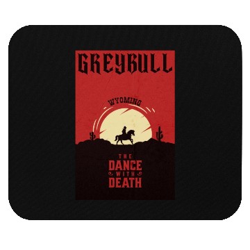 Discover Greybull Wyoming wild west town Mouse Pads