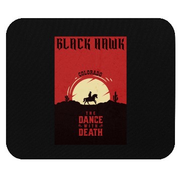 Discover Black Hawk Colorado wild west town Mouse Pads
