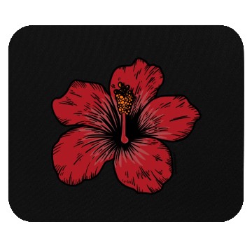 Discover Hibiscus Flower Mouse Pads