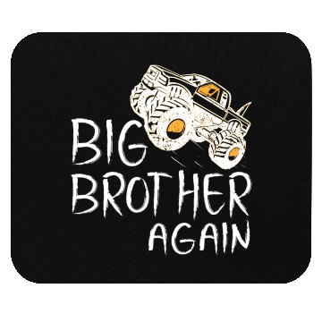 Discover Big Brother Mouse Pads Monster Truck for Boys Youth