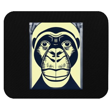 Discover Wise Monkey & jungle king Mouse Pads