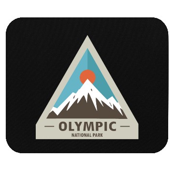 Discover Olympic National Park Mouse Pads