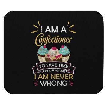 Discover Confectioner Baker Sweet Dessert Mouse Pads