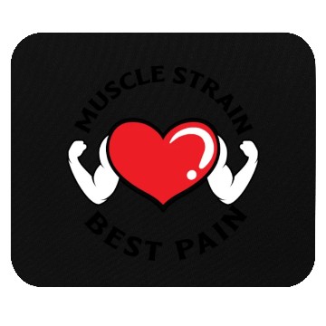 Discover Muscle Strain Fitness Gym Pain Bodybuilding Mouse Pads
