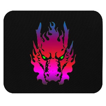 Discover Dragon Face Mouse Pads