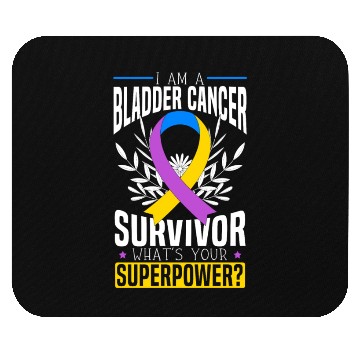 Discover Bladder Cancer Survivor Bladder Cancer Awareness Mouse Pads