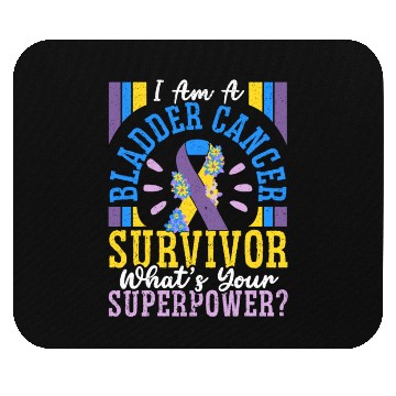 Discover Bladder Cancer Survivor Bladder Cancer Awareness Mouse Pads