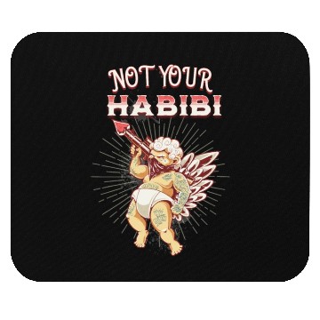 Discover Not Your Habibi happy Classic Retro Essential Mouse Pads