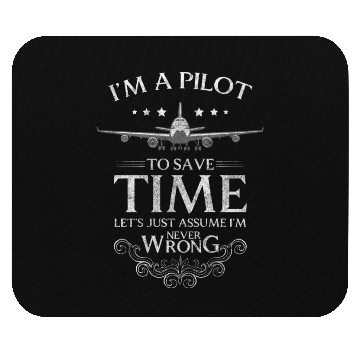 Discover Pilot Aviator Glider Pilots Mouse Pads