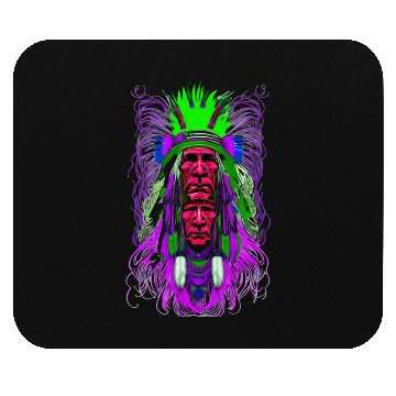 Discover Psychedelic Native Mouse Pads