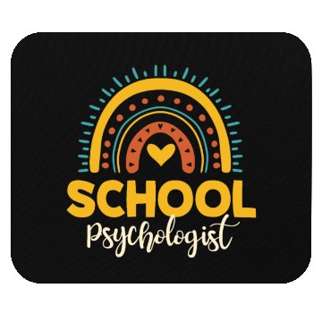 Discover Cute School Psychologist Outfit Student Support Mouse Pads