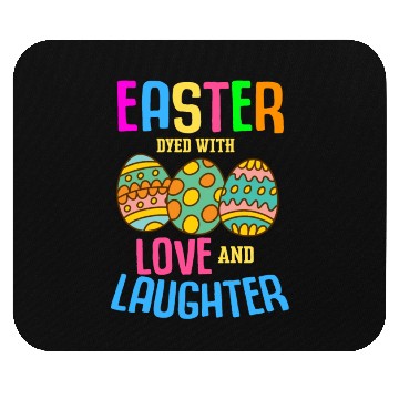 Discover Easter Colorful Egg Dye Rabbit Egg Hunt Mouse Pads