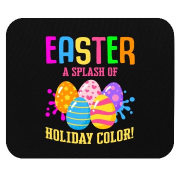 Discover Easter Colorful Egg Dye Rabbit Egg Hunt Mouse Pads