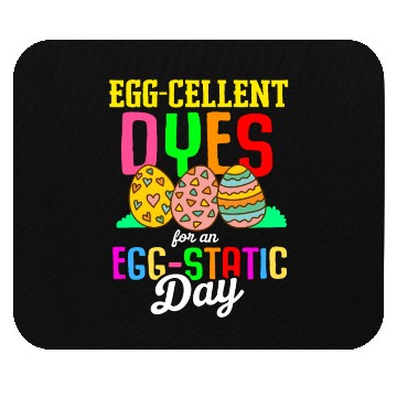 Discover Easter Colorful Egg Dye Rabbit Egg Hunt Mouse Pads
