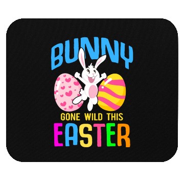 Discover Easter Rabbit Easter Bunny Flowers Eggs Mouse Pads