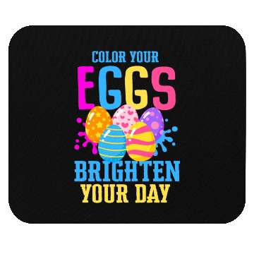 Discover Easter Colorful Egg Dye Rabbit Egg Hunt Mouse Pads