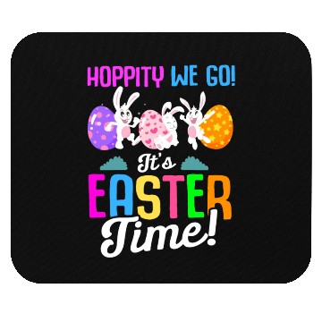 Discover Easter Rabbit Easter Bunny Flowers Eggs Mouse Pads