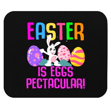 Discover Easter Rabbit Easter Bunny Flowers Eggs Mouse Pads