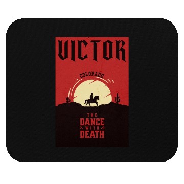 Discover Victor Colorado wild west town Mouse Pads