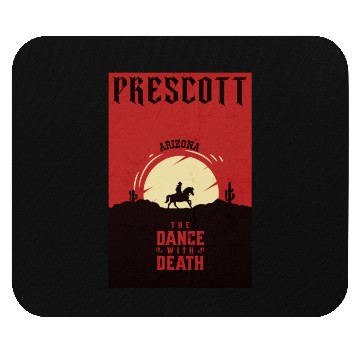 Discover Prescott Arizonna wild west town Mouse Pads