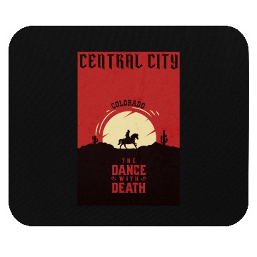 Discover Central City Colorado wild west town Mouse Pads