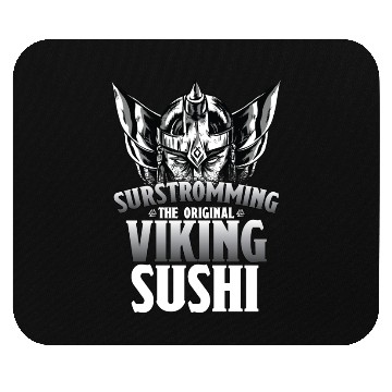 Discover Surstromming Viking Sushi Swedish Food Mouse Pads