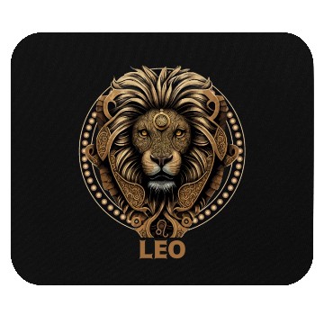 Discover Leo Zodiac Astrology Symbol Lion Constellation Mouse Pads