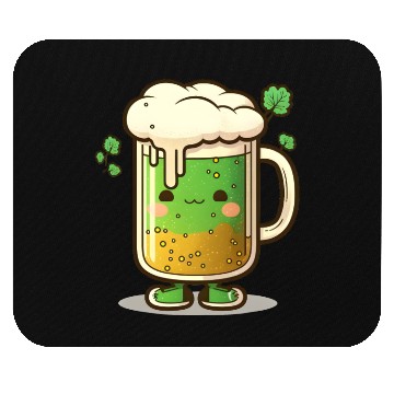 Discover Lucky brew Mouse Pads