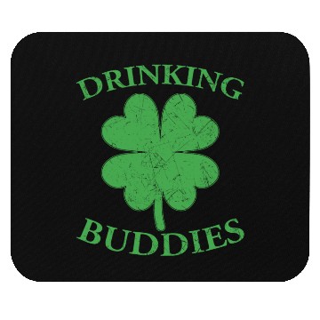 Discover Drinking Buddies Irish St Patricks Day Beer Drunk Mouse Pads