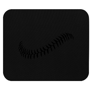 Discover baseball stitch Mouse Pads