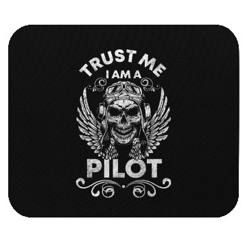 Discover Pilot Jet Model Aircraft Mouse Pads