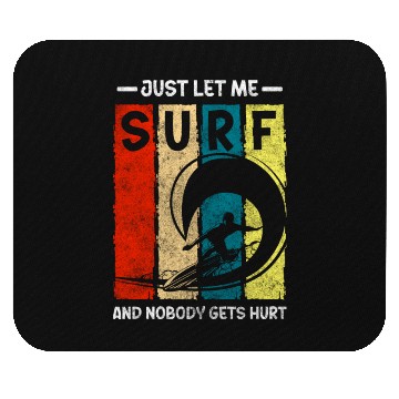 Discover Surfer Heartbeat Nature Mouse Pads
