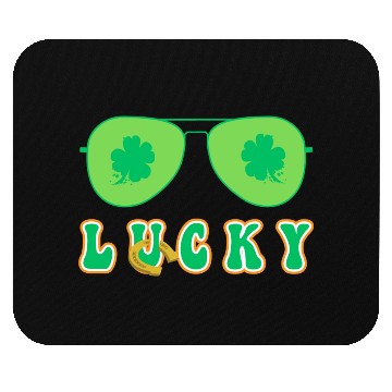 Discover Lucky Shamrock St. Patrick's Day Saint Paddy's Mouse Pads