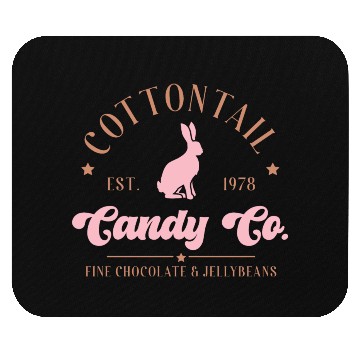 Discover Cotton Tail Candy Company Mouse Pads