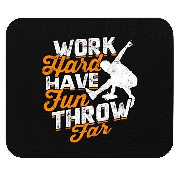 Discover Ultimate Frisbee Importanter Disc Golf Ultimate Mouse Pads