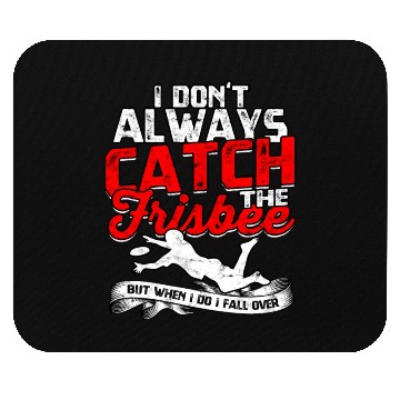 Discover Ultimate Frisbee Importanter Disc Golf Ultimate Mouse Pads