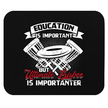 Discover Ultimate Frisbee Importanter Disc Golf Ultimate Mouse Pads