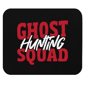 Discover Ghost Hunting Squad Ghost Hunter Mouse Pads
